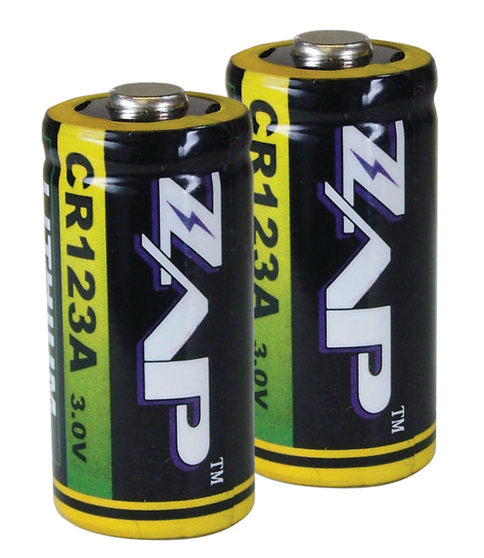 ZAP CR123A Batteries